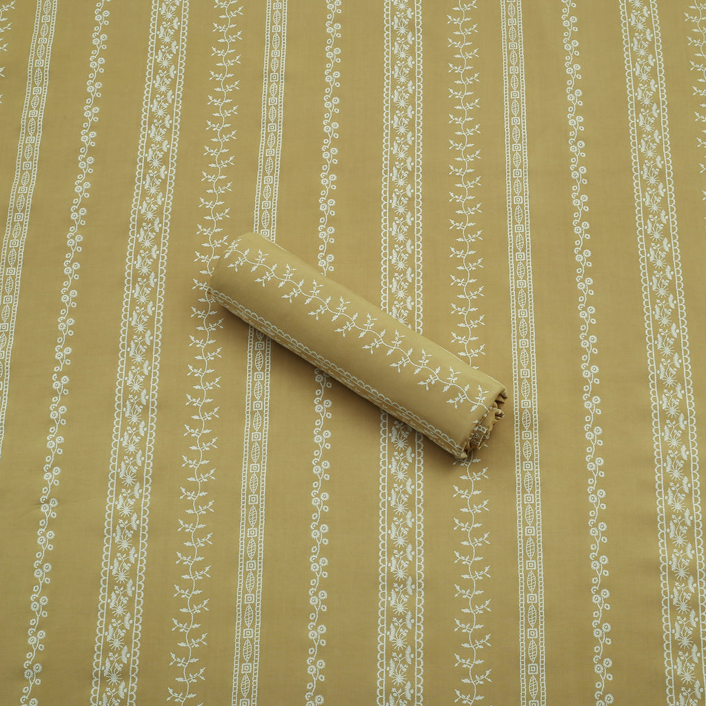 Mustard Lace Linen 2pc