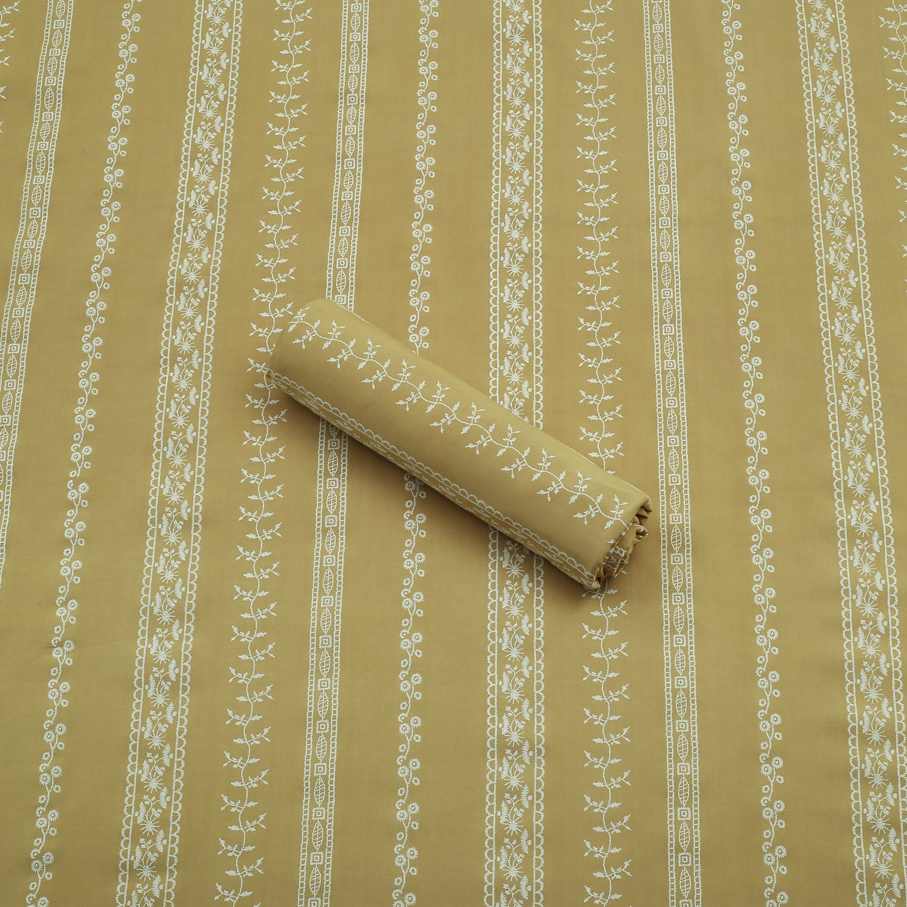 Mustard Lace Linen 2pc