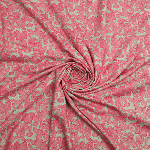Pink Blossom Linen Shirt
