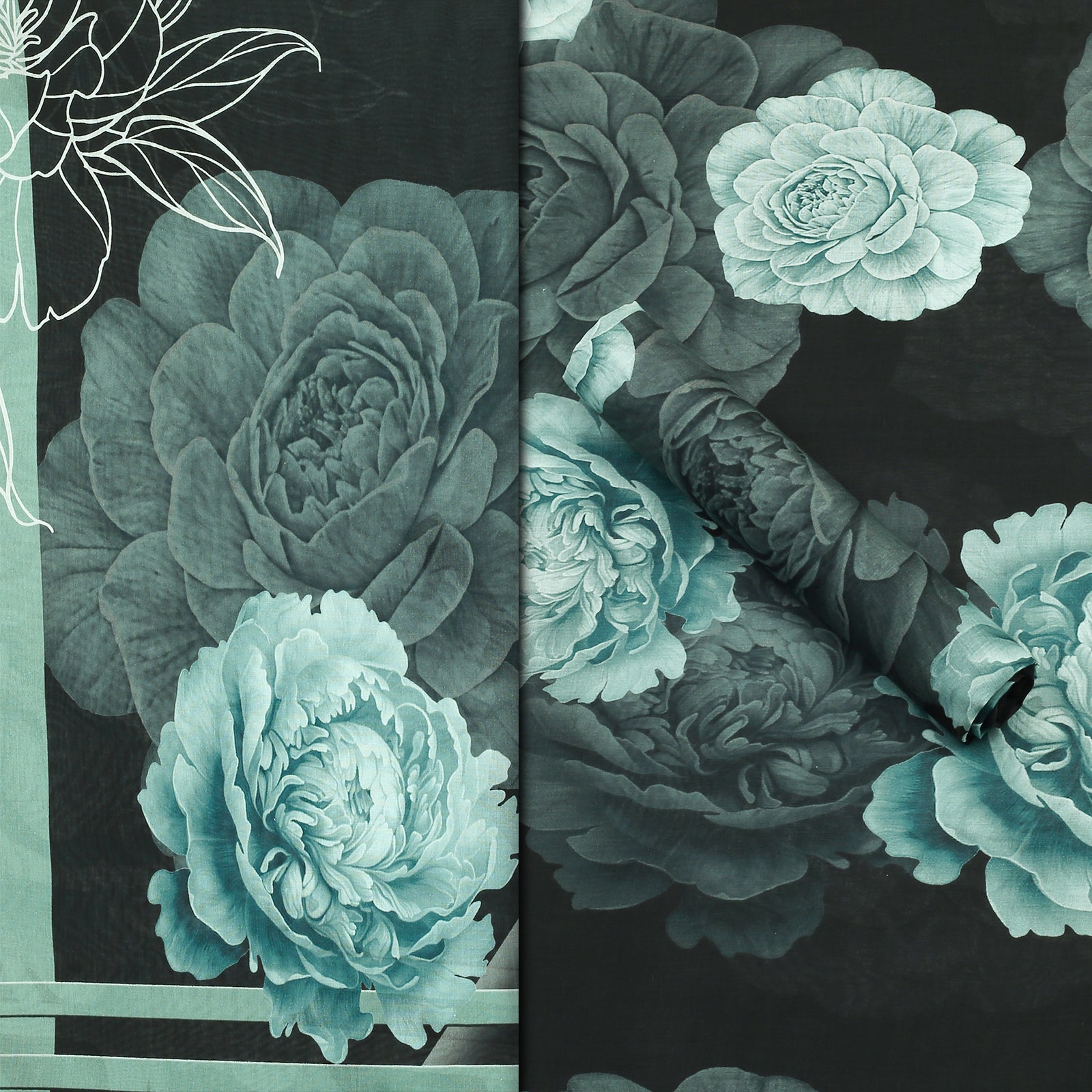 Tealora Luxe Lawn 3-piece