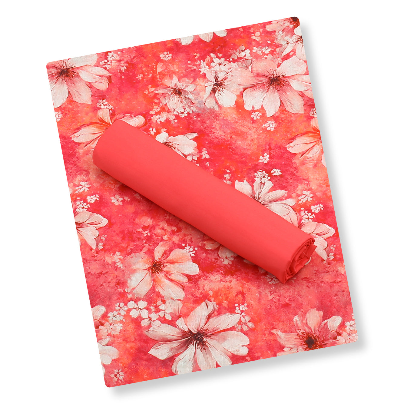 Vermilion Bloom Blended Lawn 2PC