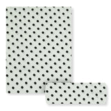 Black Dots Elegance Linen 2pc