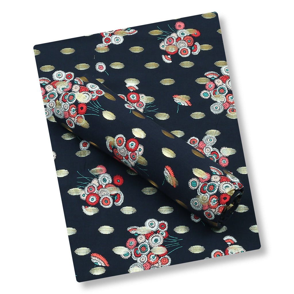 Navy Bloom Linen 2pc