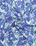 Purple Leaf Linen Shirt