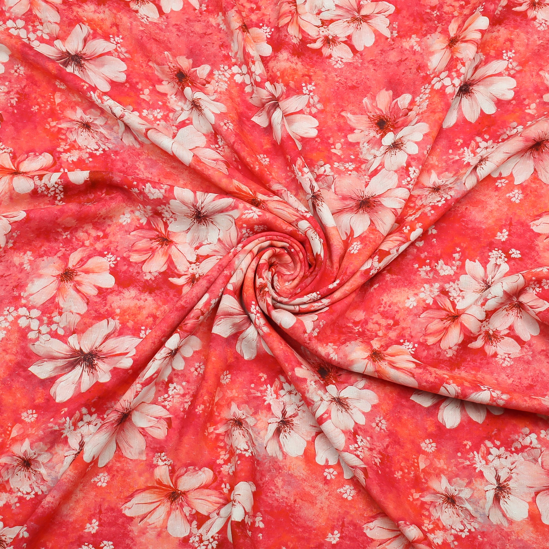 Vermilion Bloom Blended Lawn 2PC
