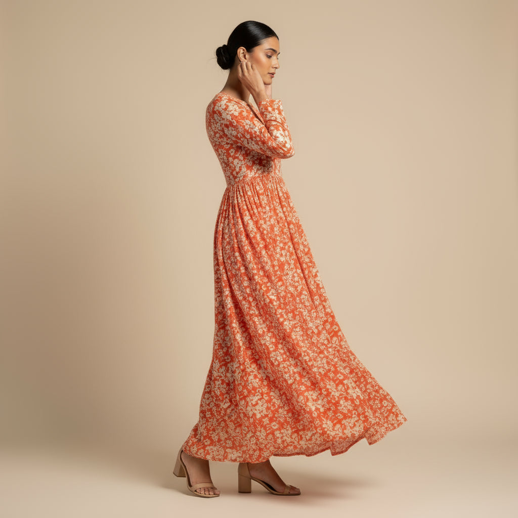 Saffron Petals Linen 2pc