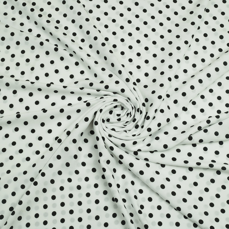 Black Dots Elegance Linen 2pc