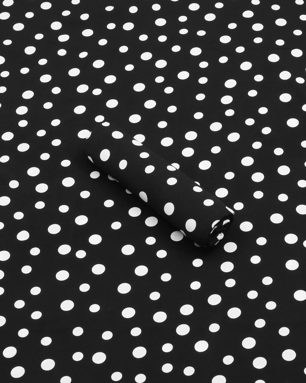 Noir Dotted Linen 2 Piece