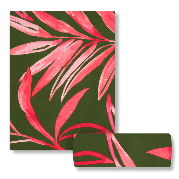 Olive Bloom Linen 2pc