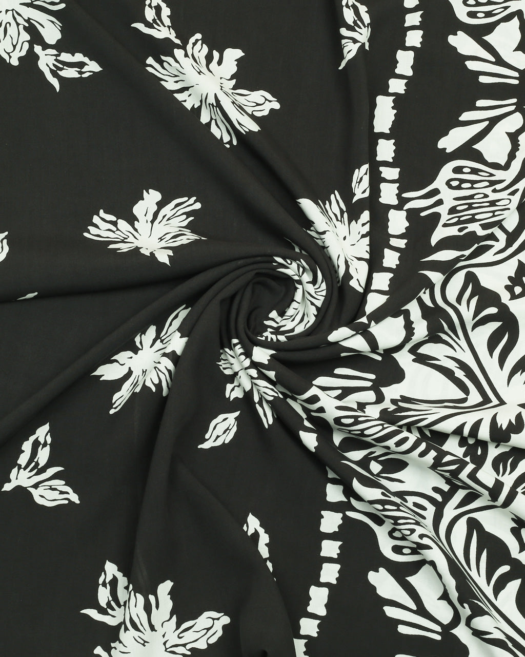 Black Aster Linen 2 Piece