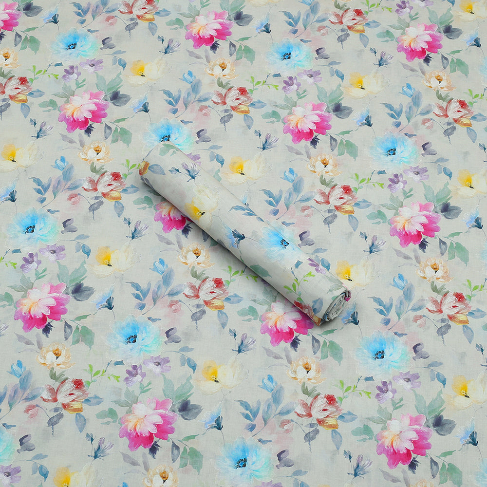 Pastel Petals Lawn 2pc