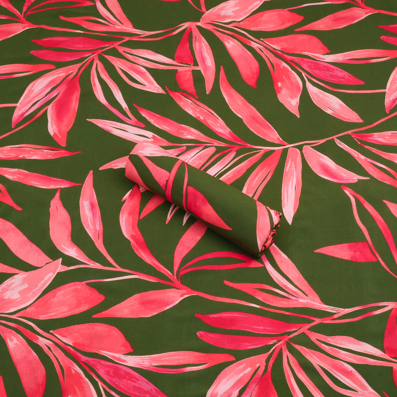 Olive Bloom Linen 2pc