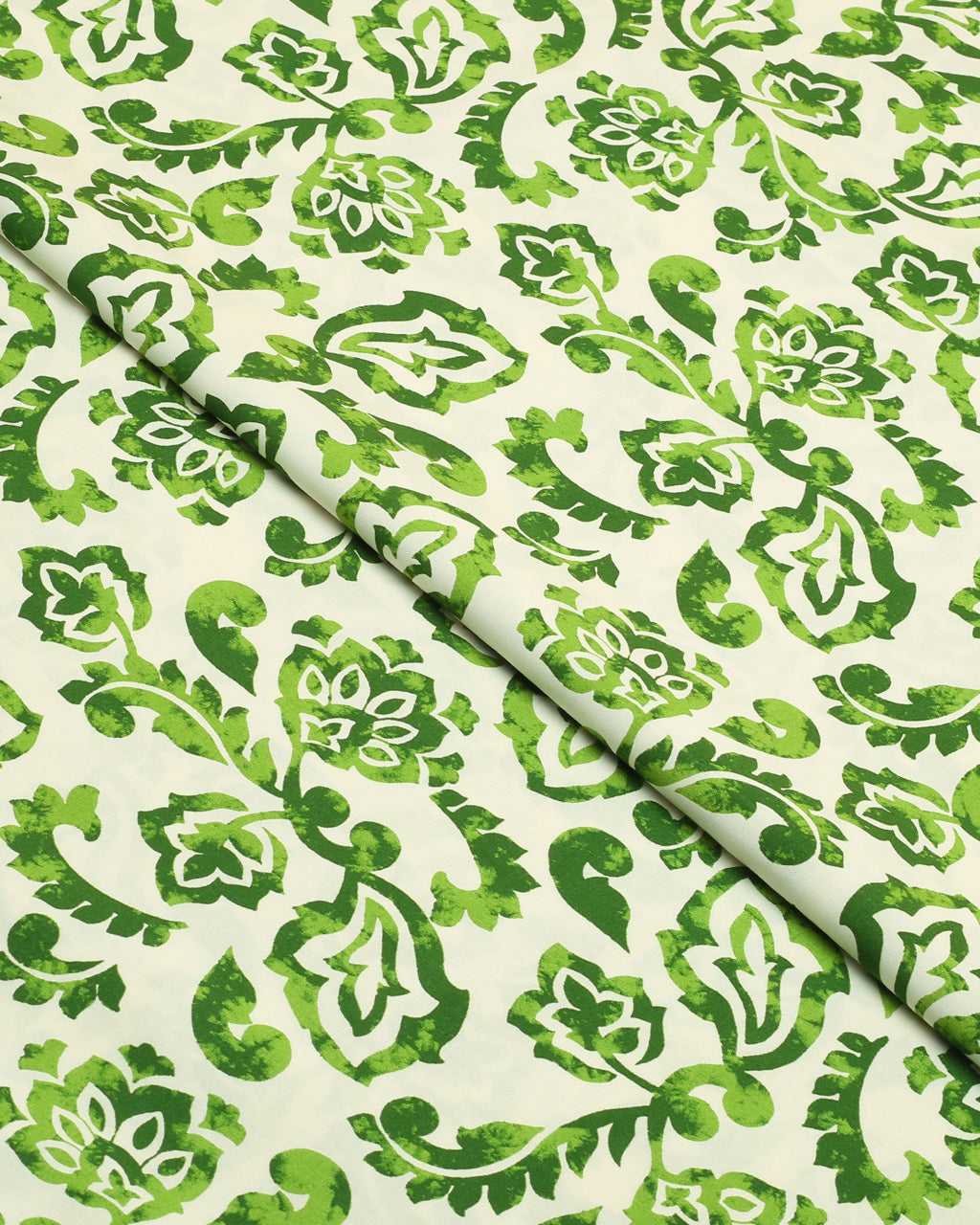 Green Damask Linen 2 Piece
