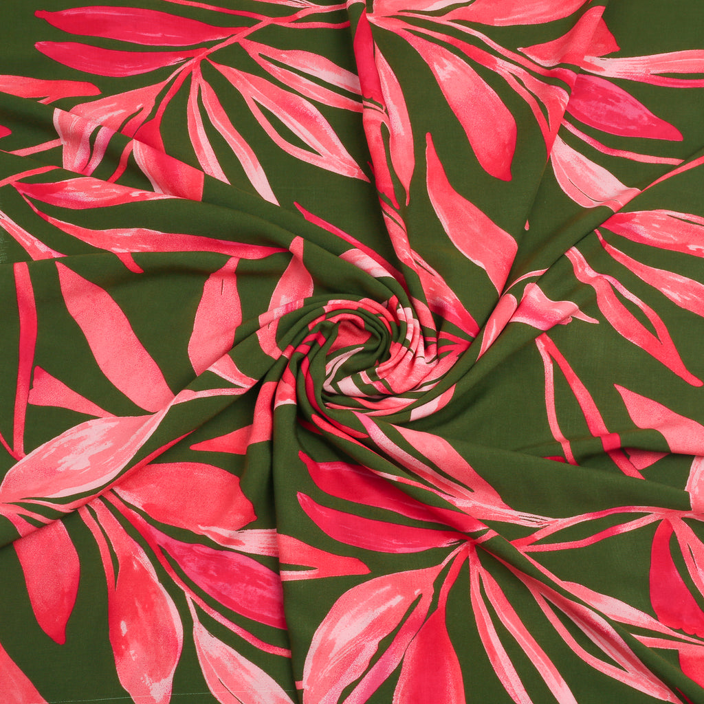 Olive Bloom Linen 2pc