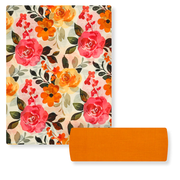 Coral Azure Lawn 2pc