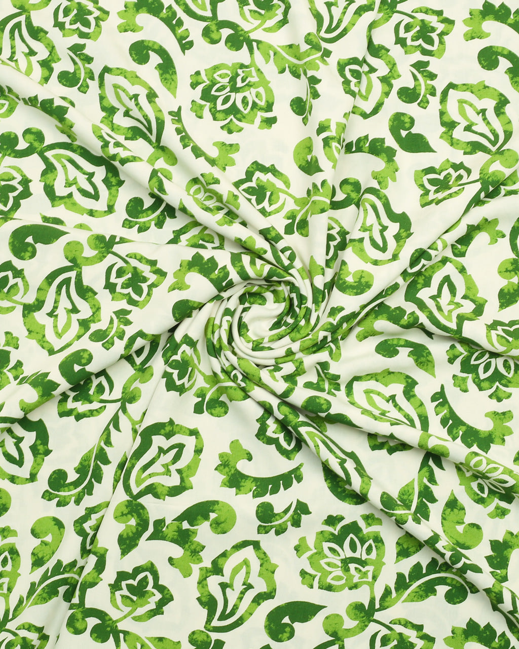 Green Damask Linen 2 Piece