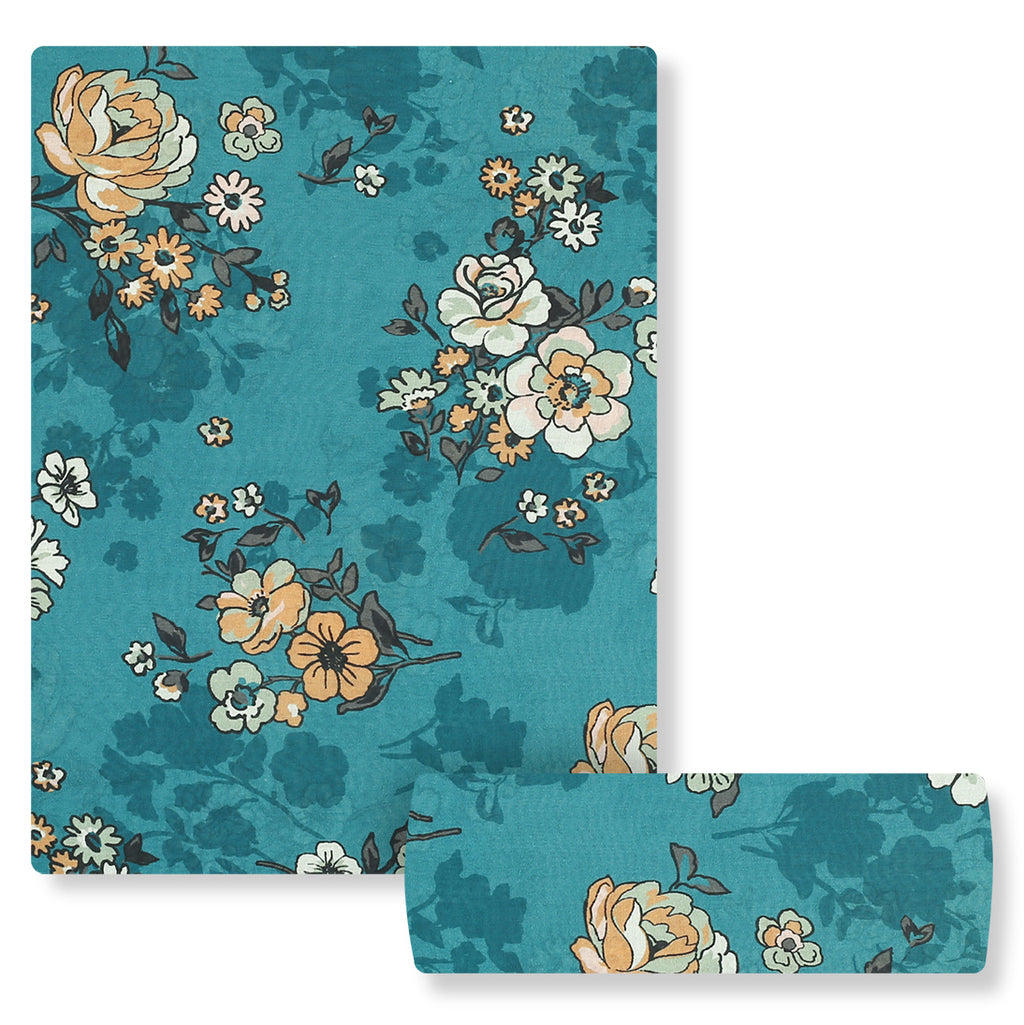 Teal Meadow Lawn 2pc