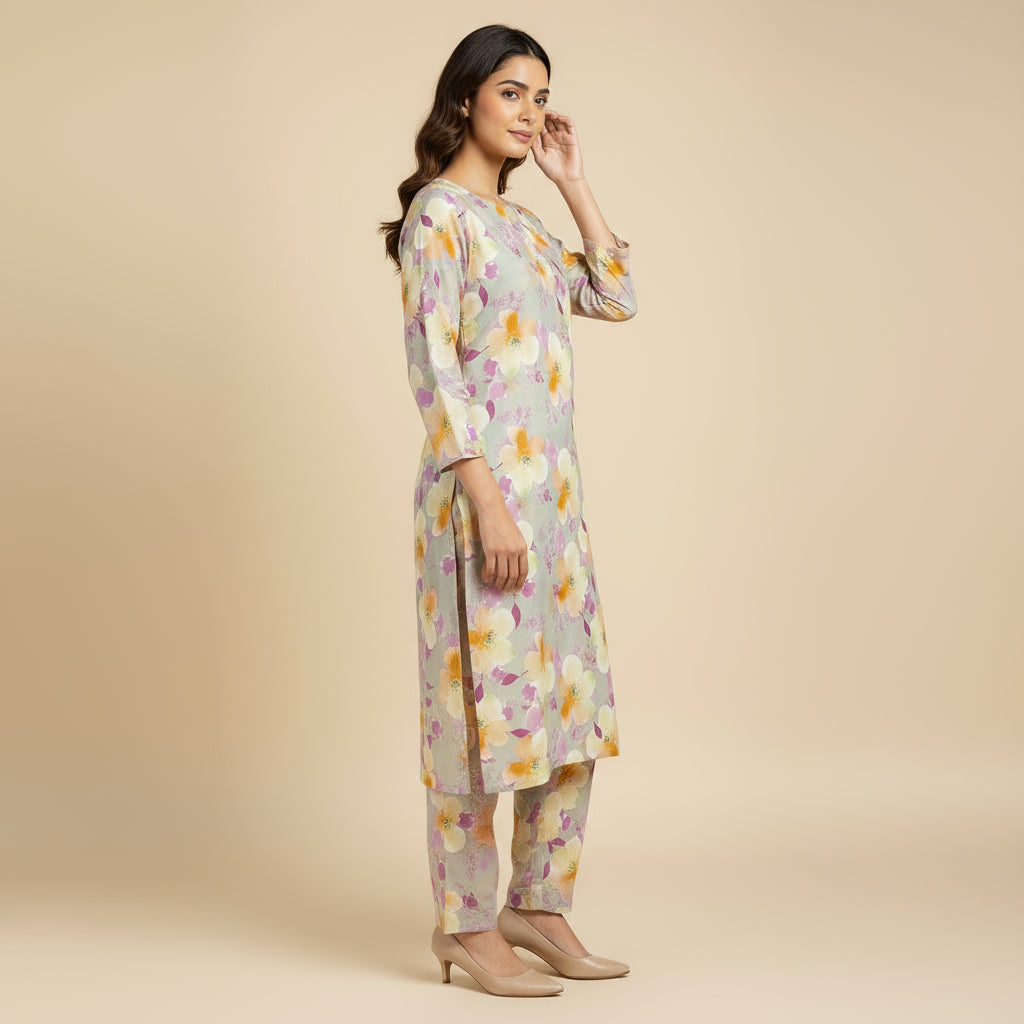 Floral Dreamscape Linen 2pc