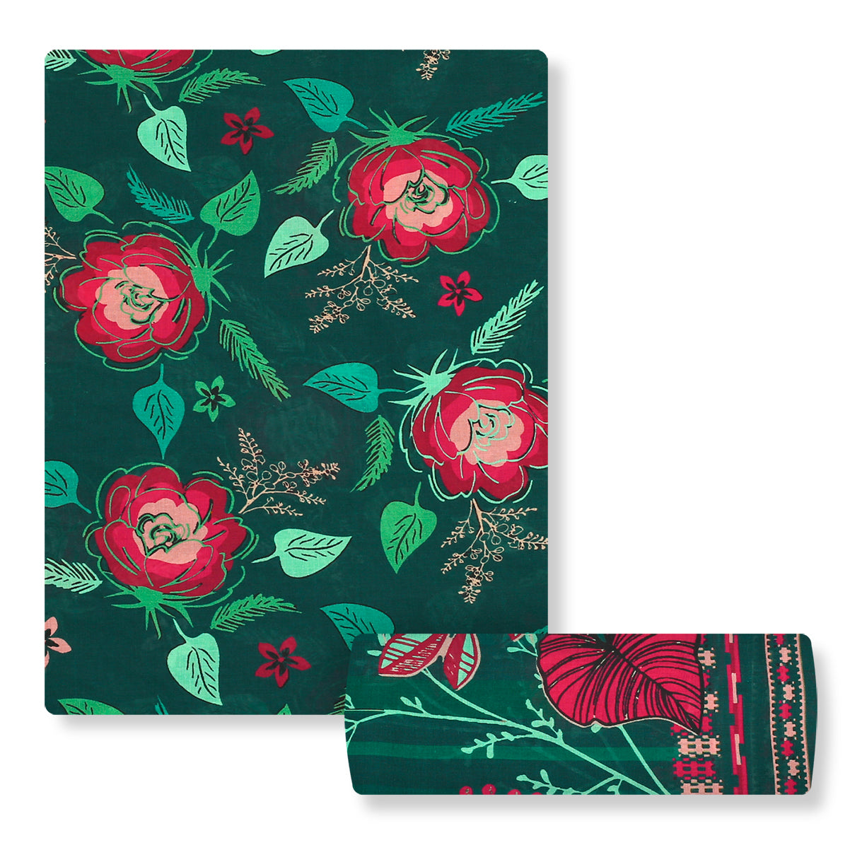Emerald Bloom Lawn 2pc