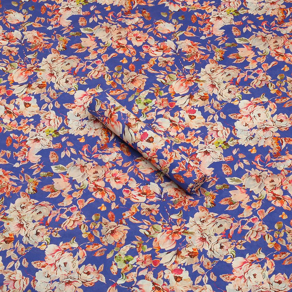 Blue Orchid lawn 2pc