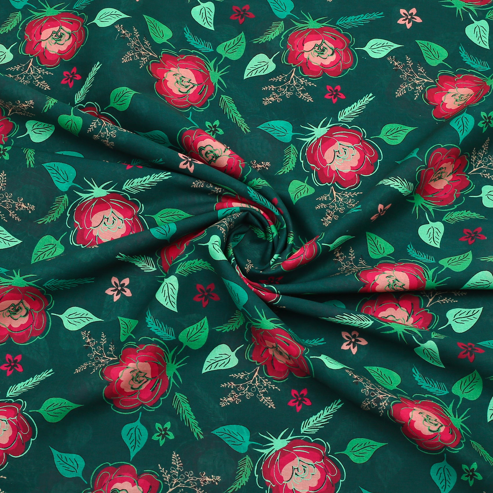 Emerald Bloom Lawn 2pc