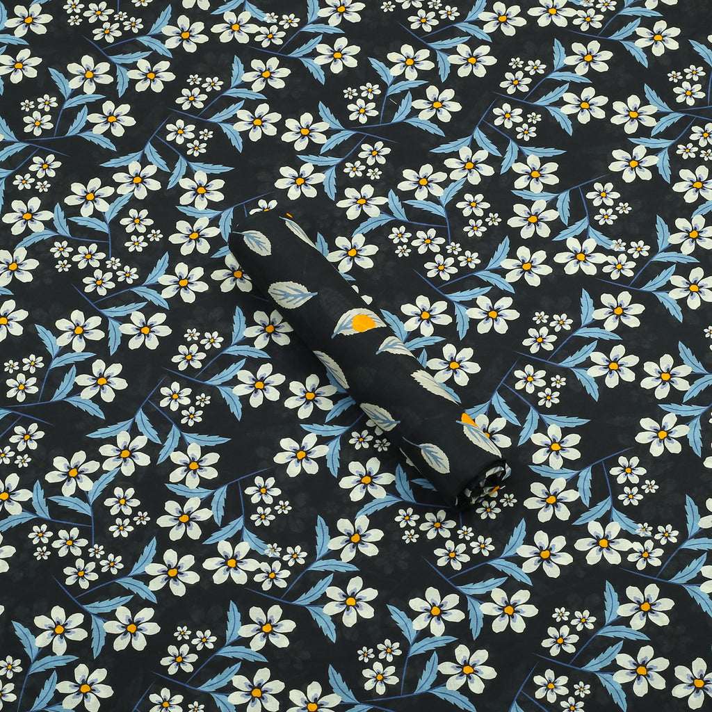 Midnight Daisy Lawn 2pc