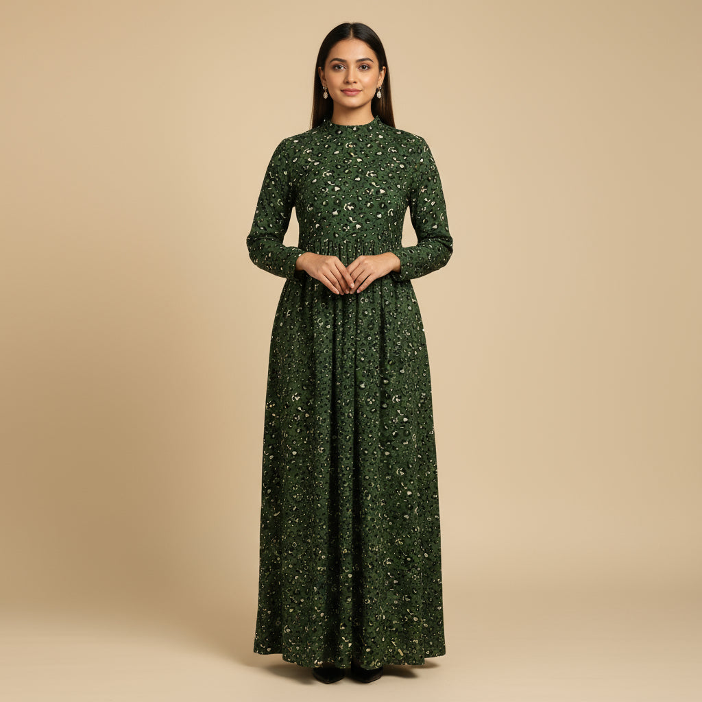 Olive Leopard Linen 2pc