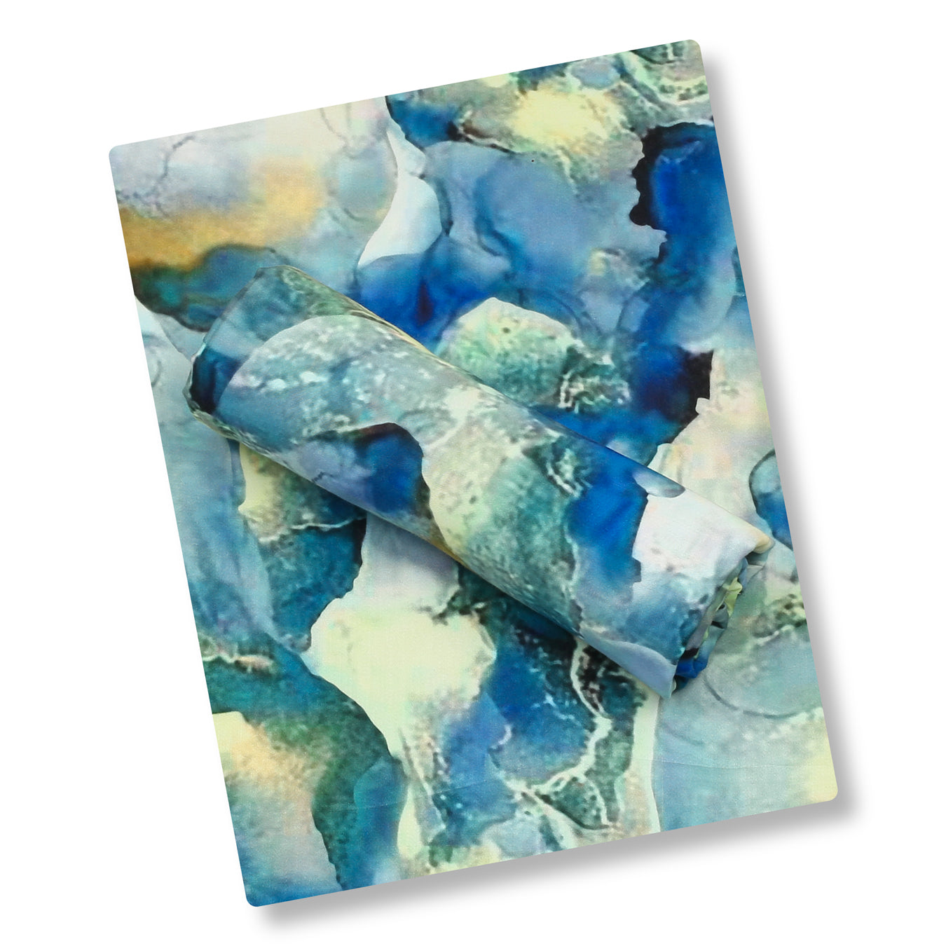 Digital Printed  Kundan Marina 2PC