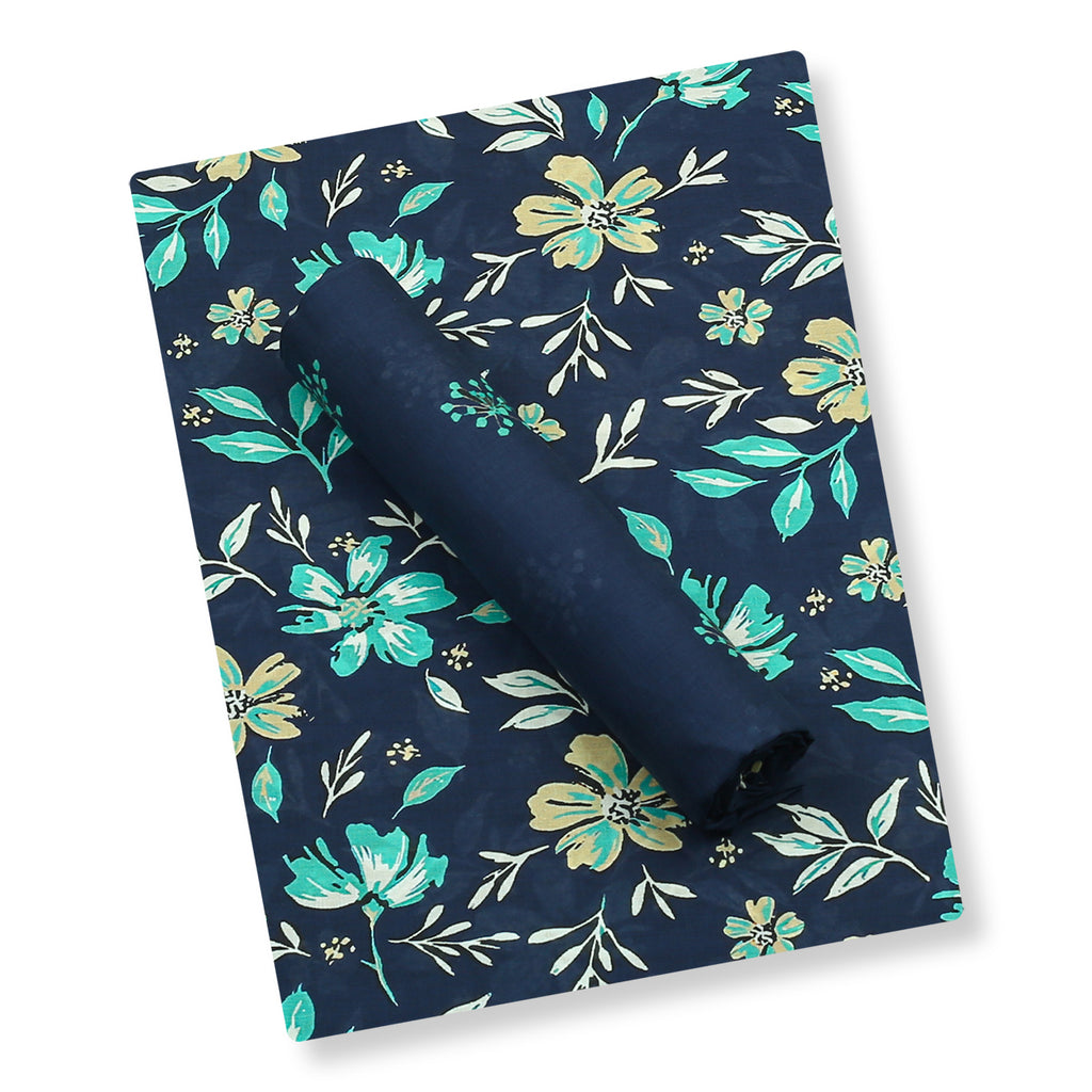 Indigo Bloom Lawn 2pc