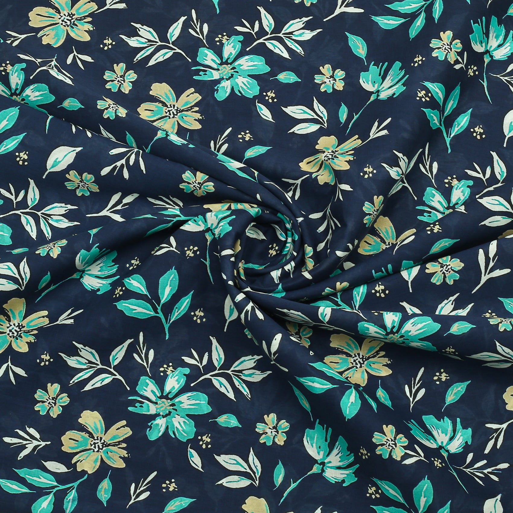 Indigo Bloom Lawn 2pc