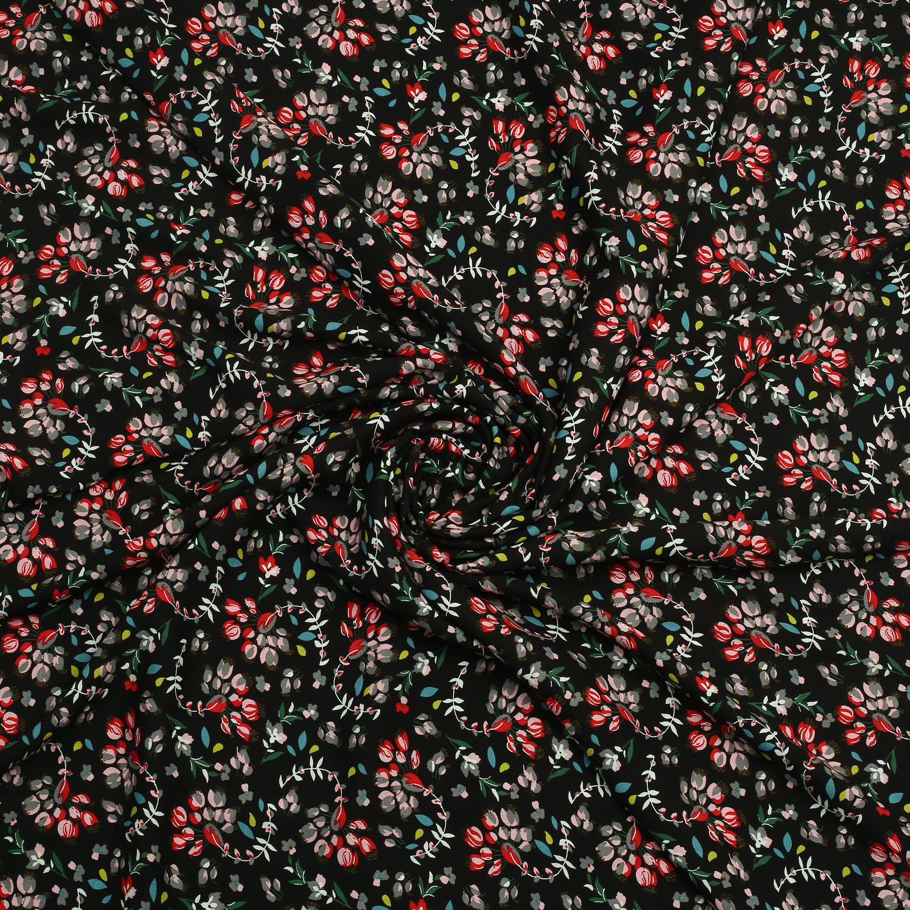 Crimson Whispers Linen Shirt