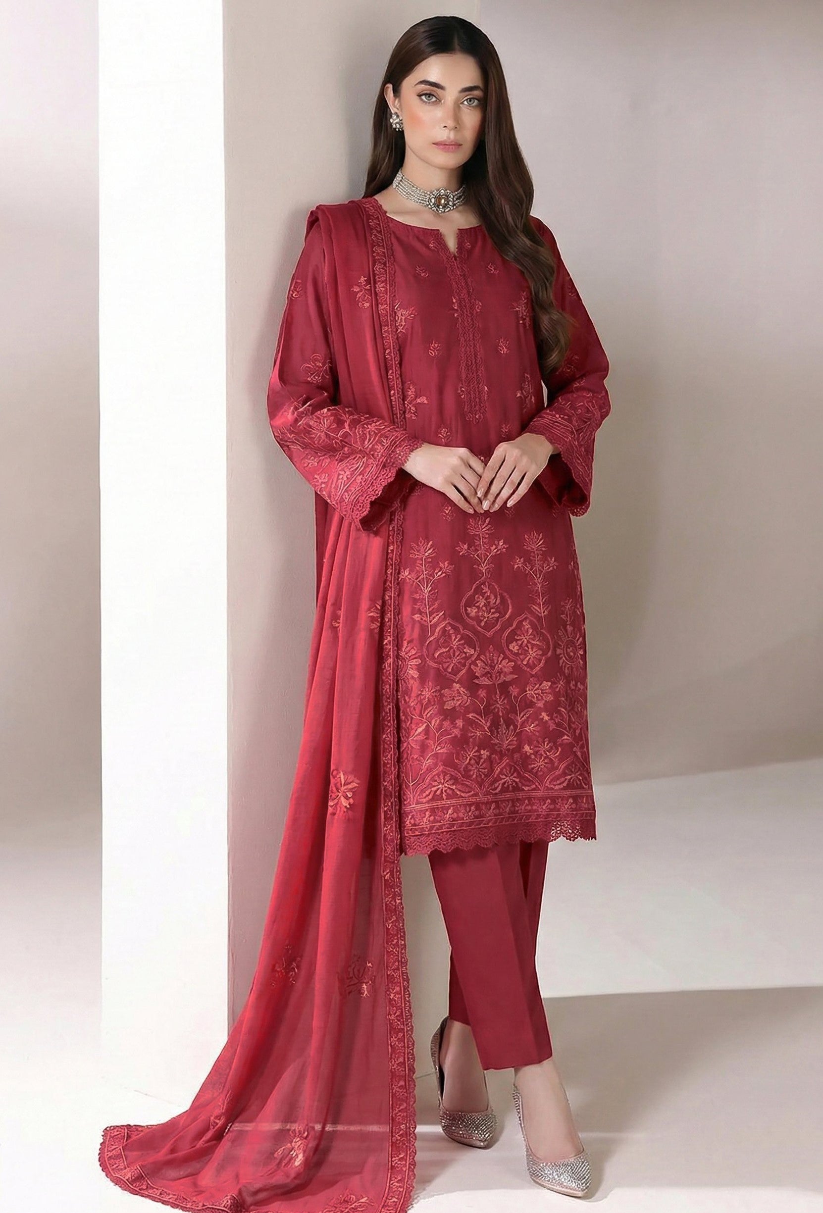 Raqs-e-Lal Lawn 3-piece