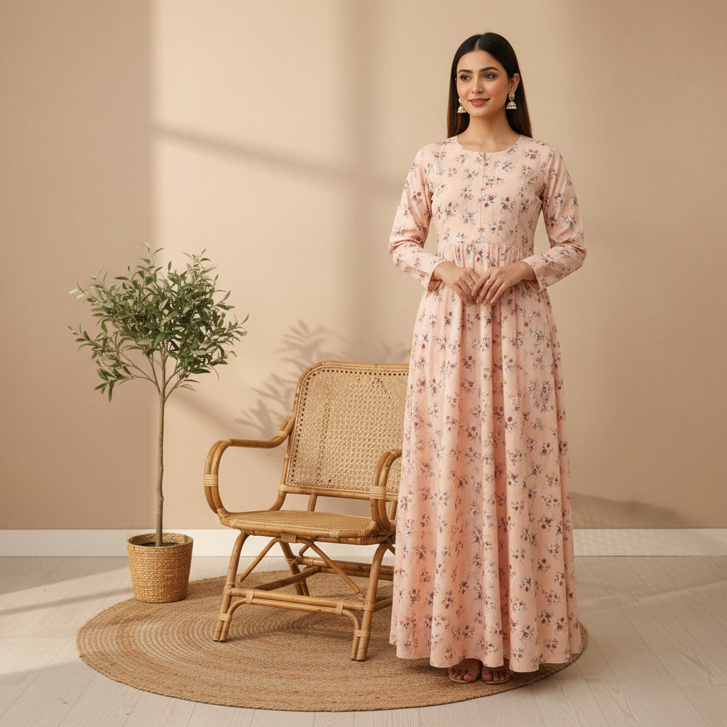 Peach Blossom Linen 2pc