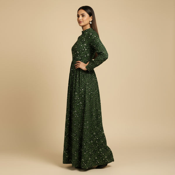 Olive Leopard Linen 2pc