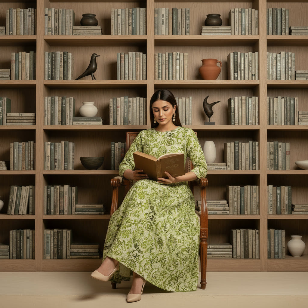 Green Emerald Linen 2pc