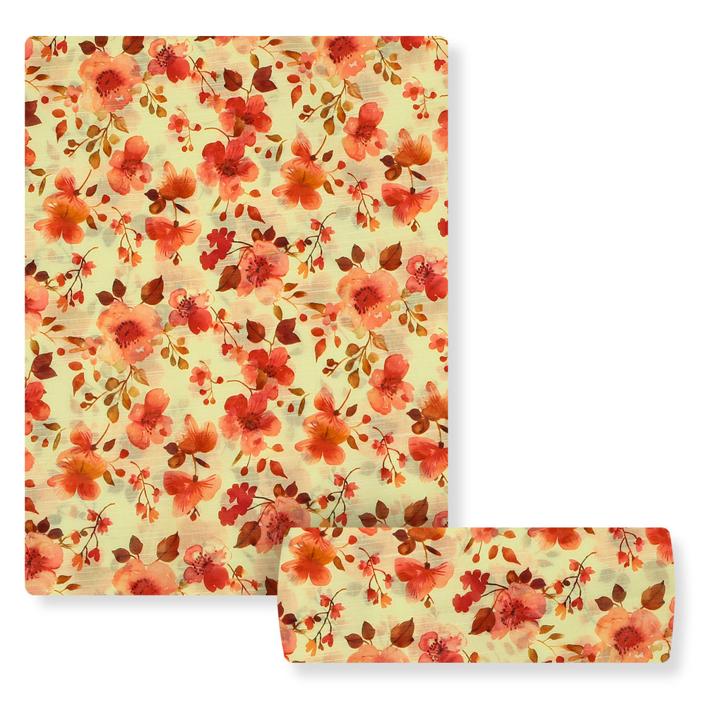 Antique Floral Lawn 2pc