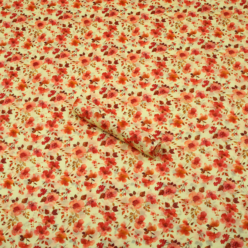 Antique Floral Lawn 2pc