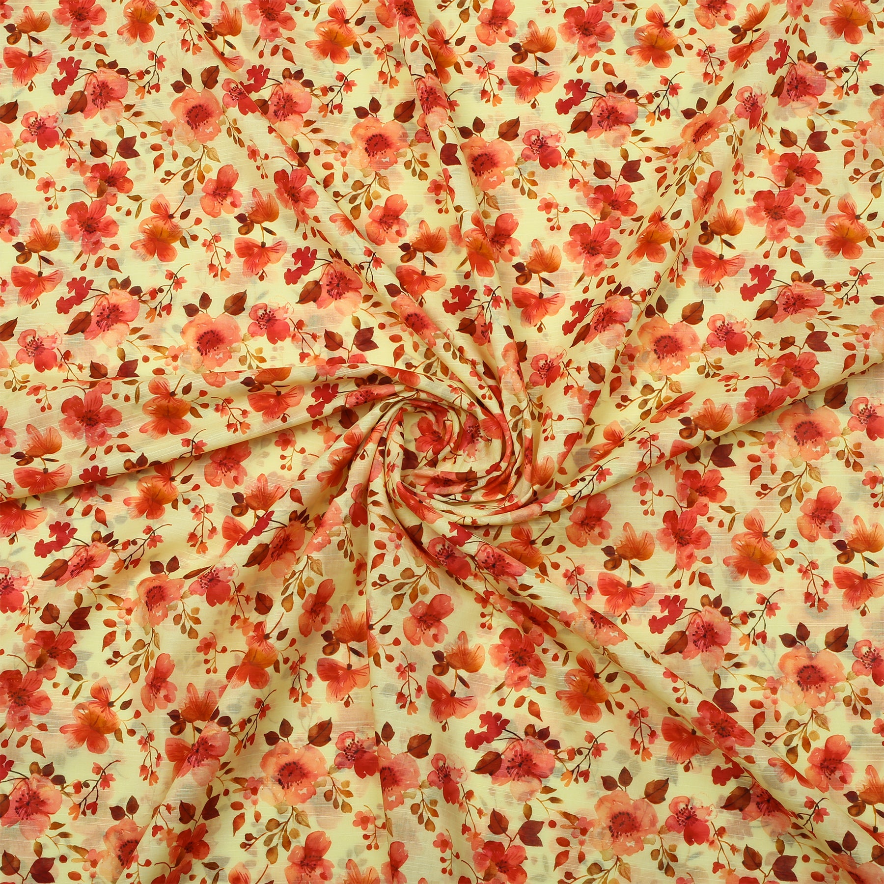 Antique Floral Lawn Shirt