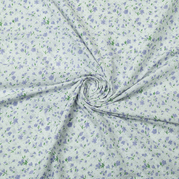 Azure Twirl Lawn Shirt