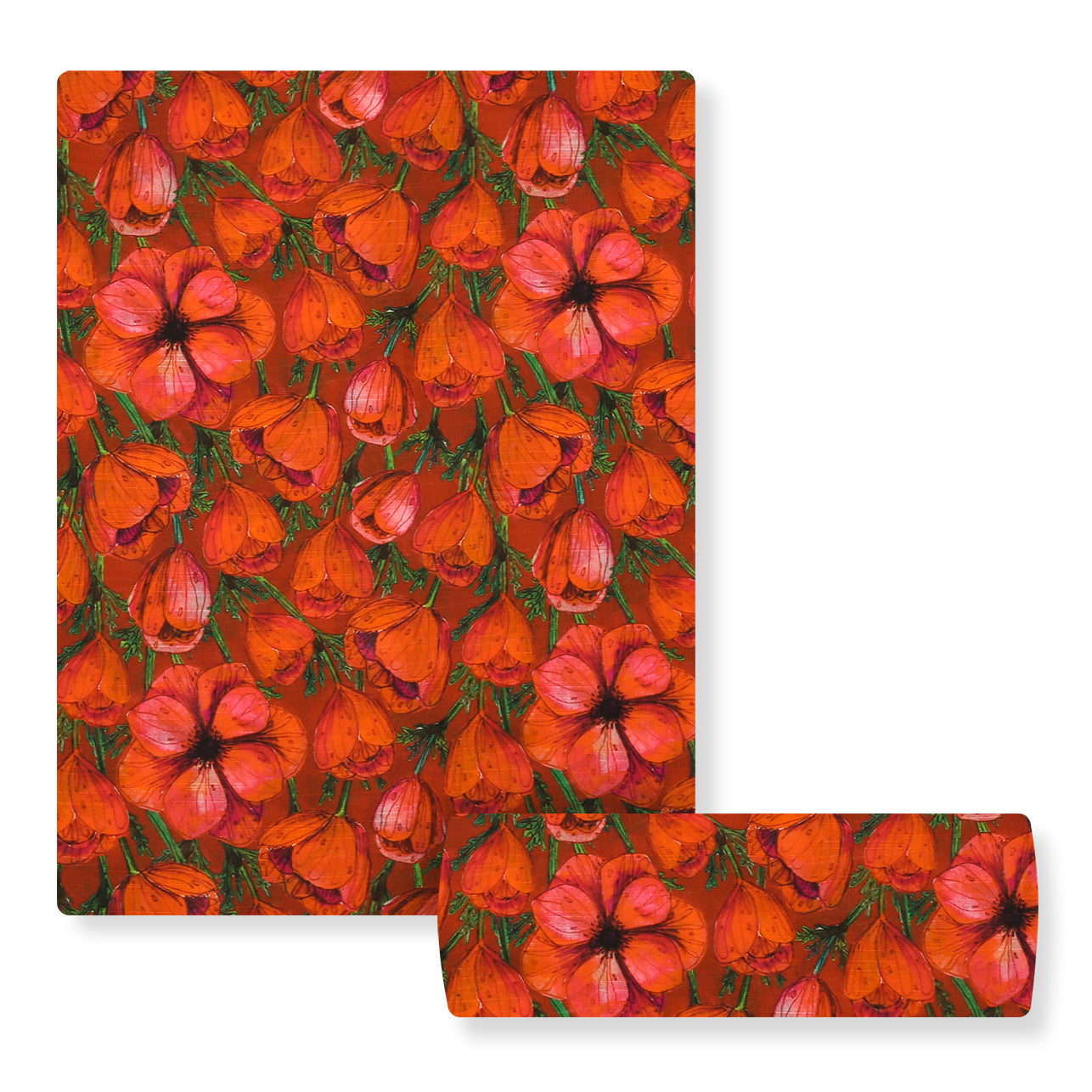 Berry Floral Lawn 2pc