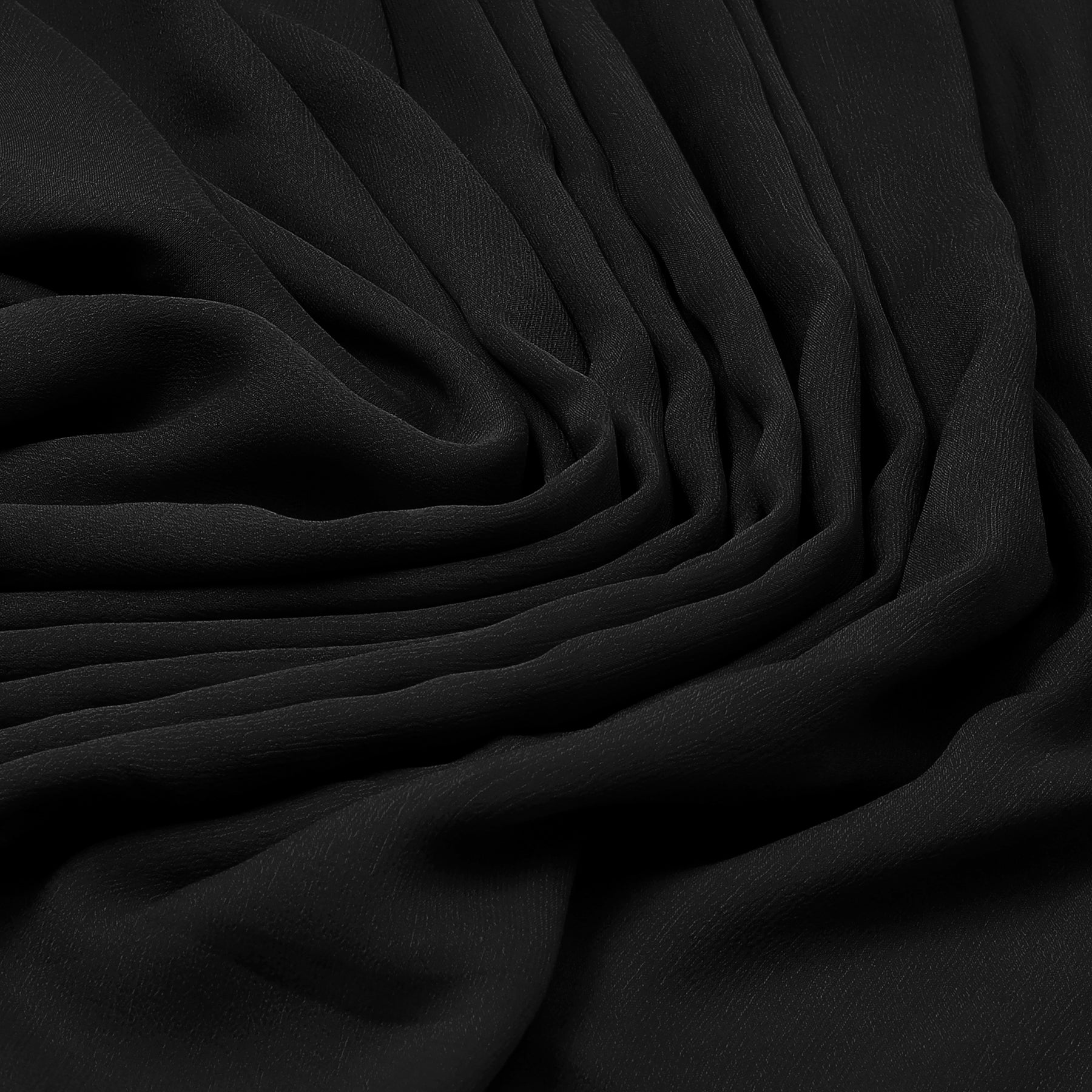 Black Chiffon Dupata