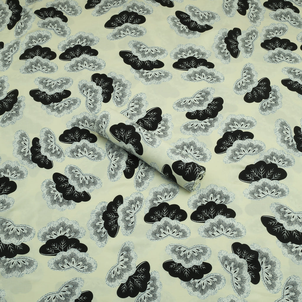 Ebony Petals Linen 2pc