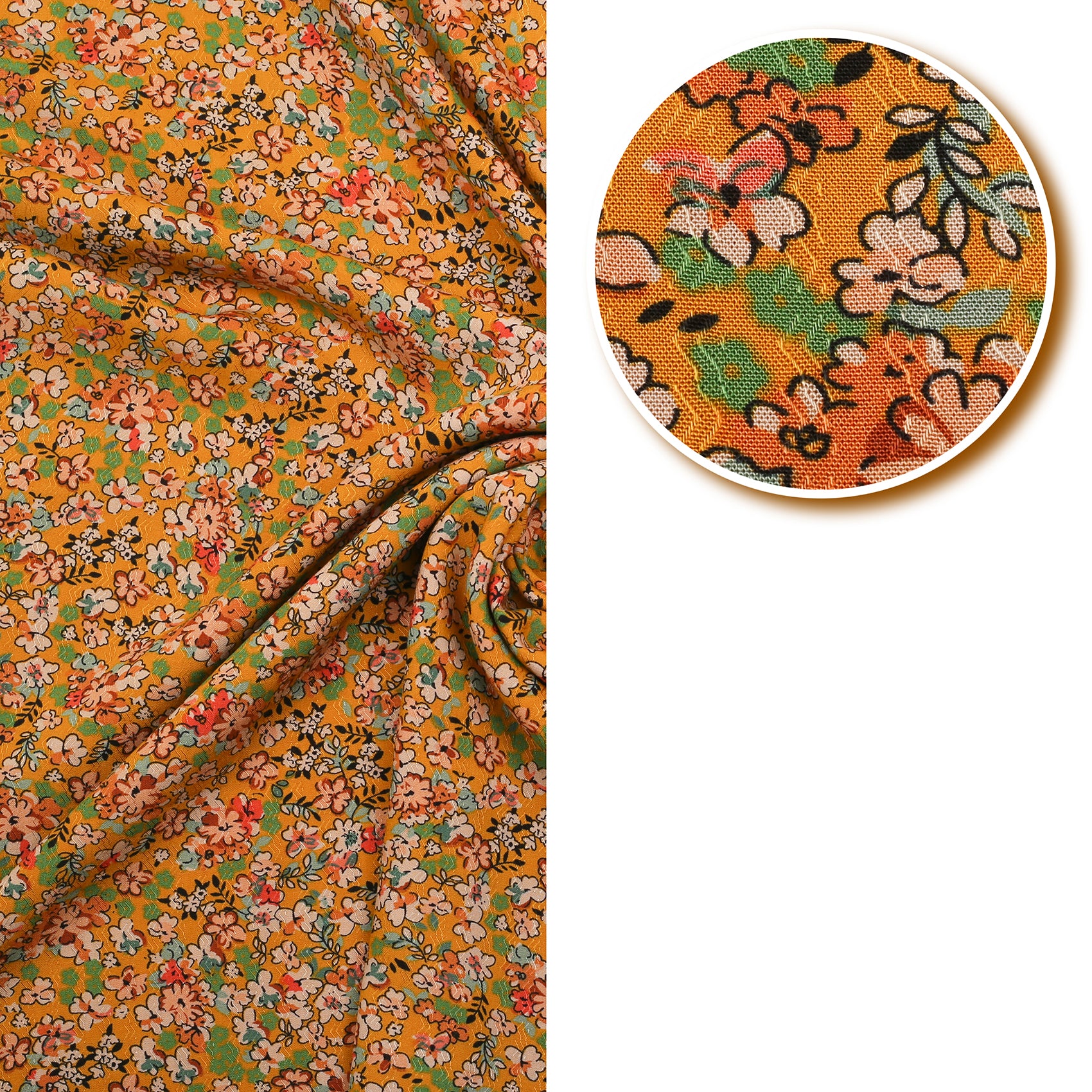 Mashup Floral Linen Shirt