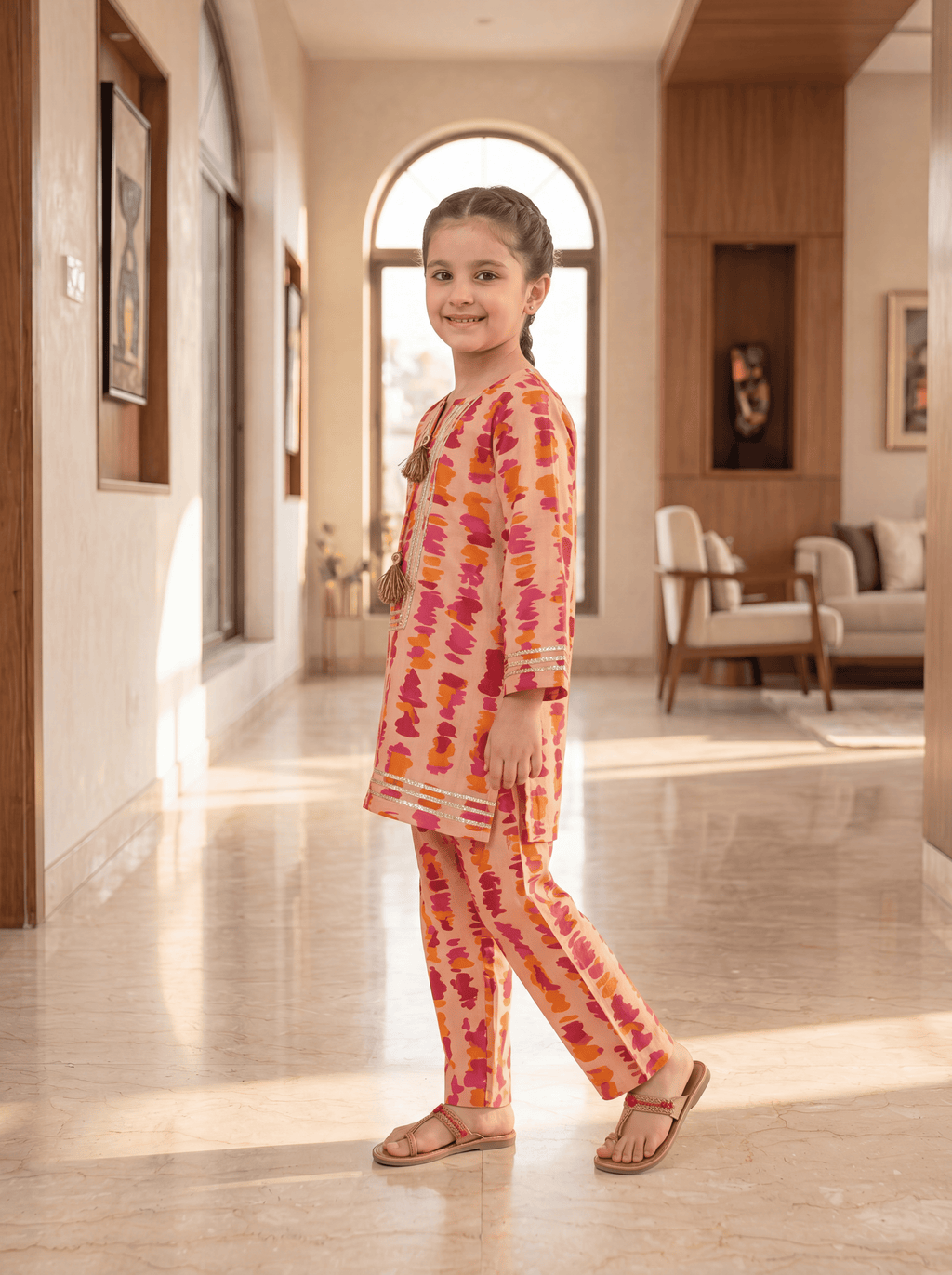 Warm Peach Co-Ord Set