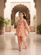 Coral Glow Co-Ord Set