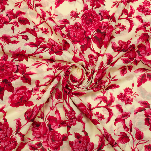 Rose Drape Lawn Shirt
