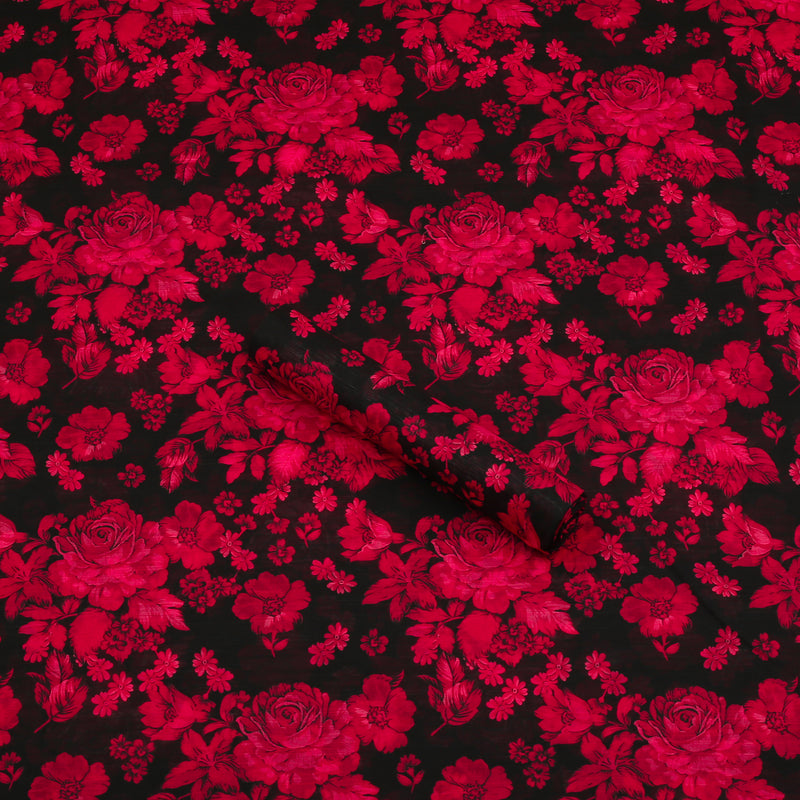 Rose Red Lawn 2pc