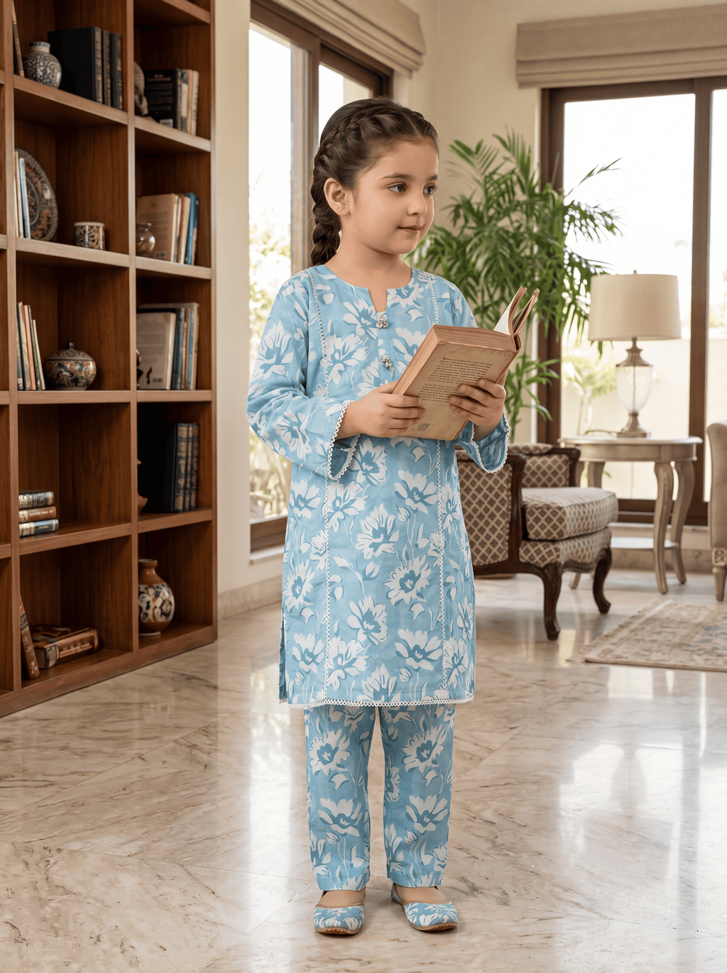 Elegant Sky Co-Ord Set