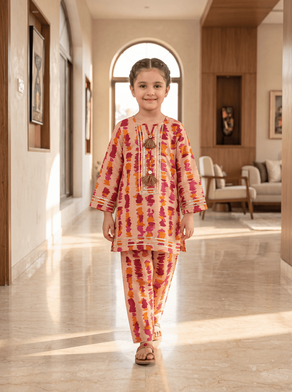 Warm Peach Co-Ord Set