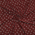 Maroon Majesty Linen Shirt